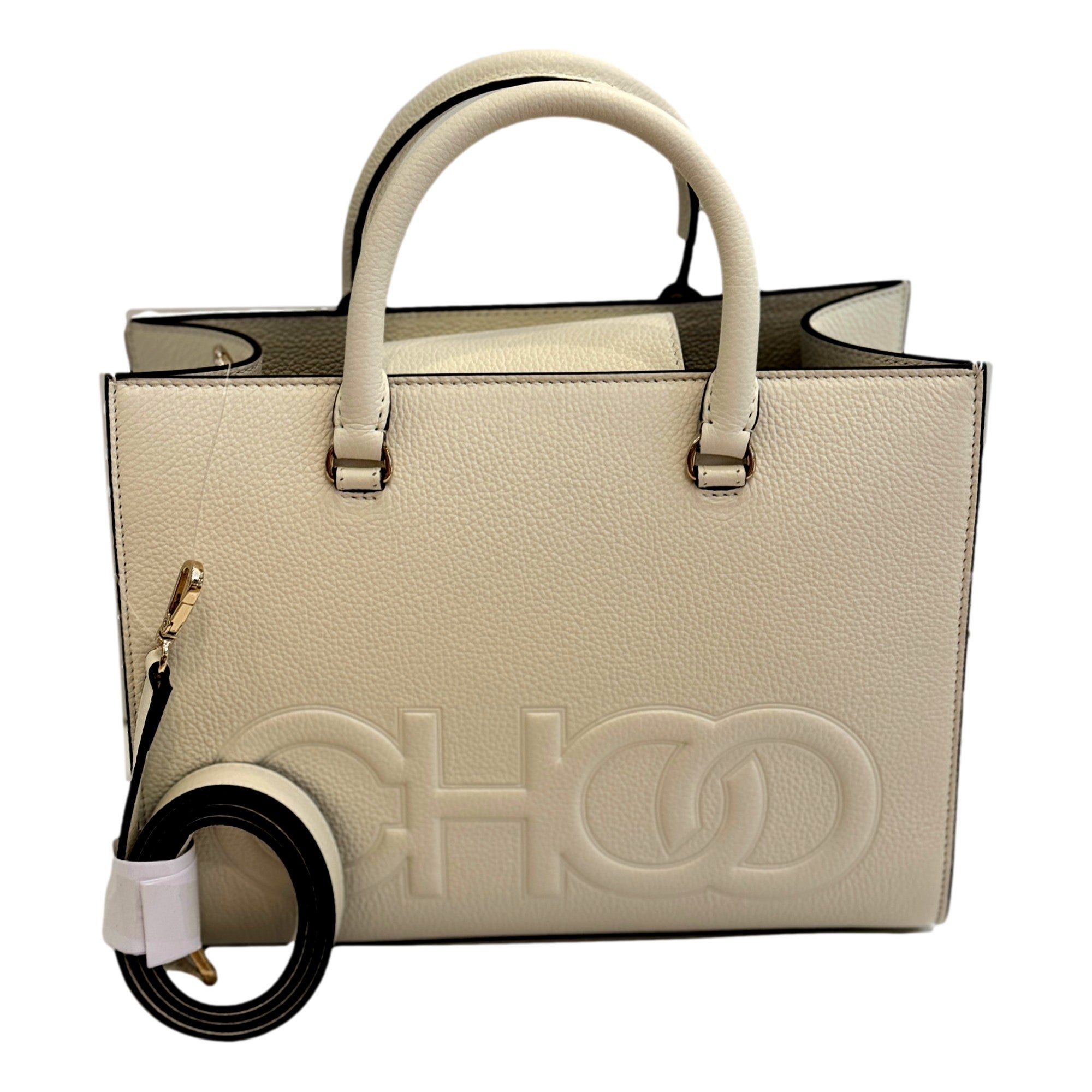 Jimmy Choo Book Medium Tote Crossbody Bag