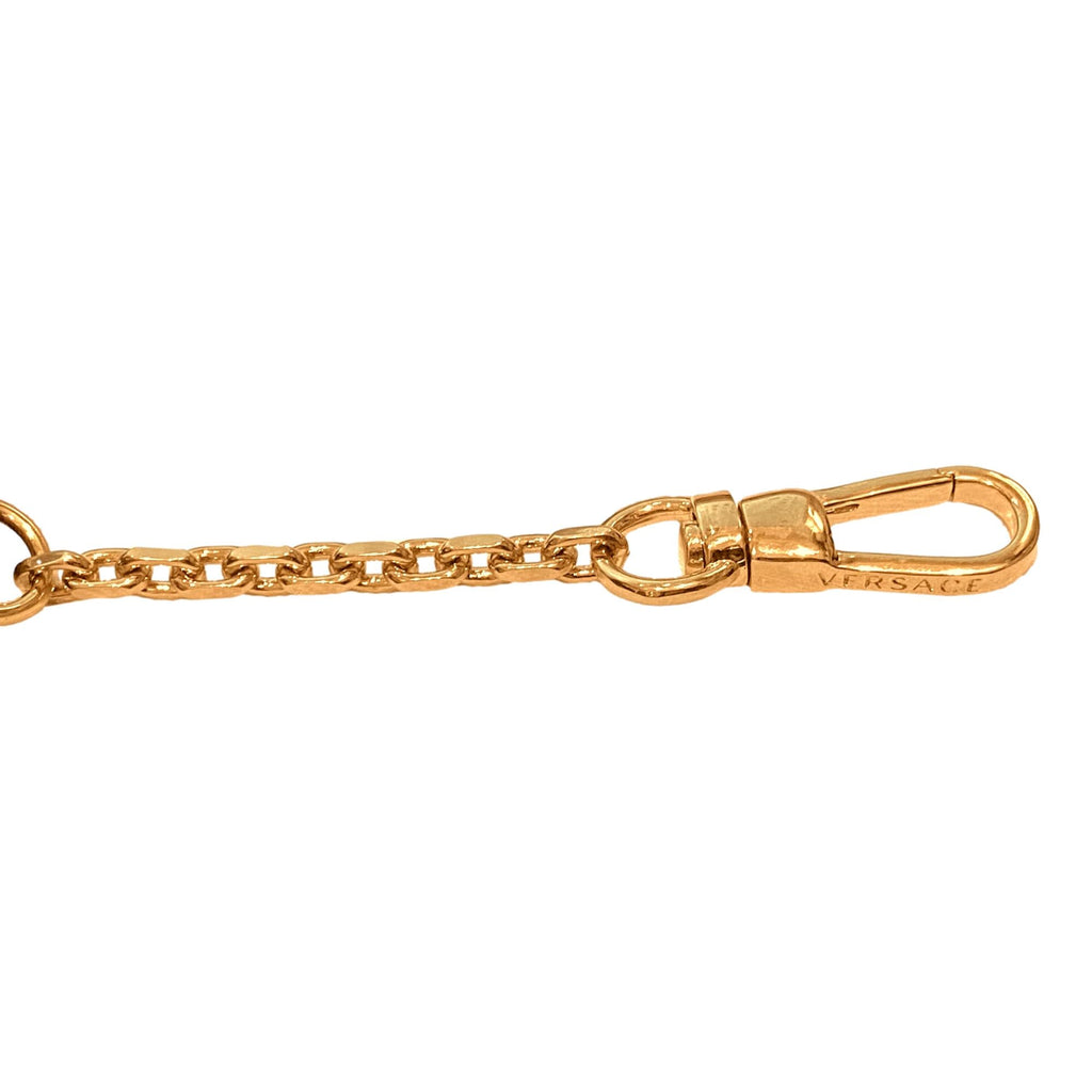 Versace La Medusa Keychain, Card Case - Stylish, Compact & Iconic